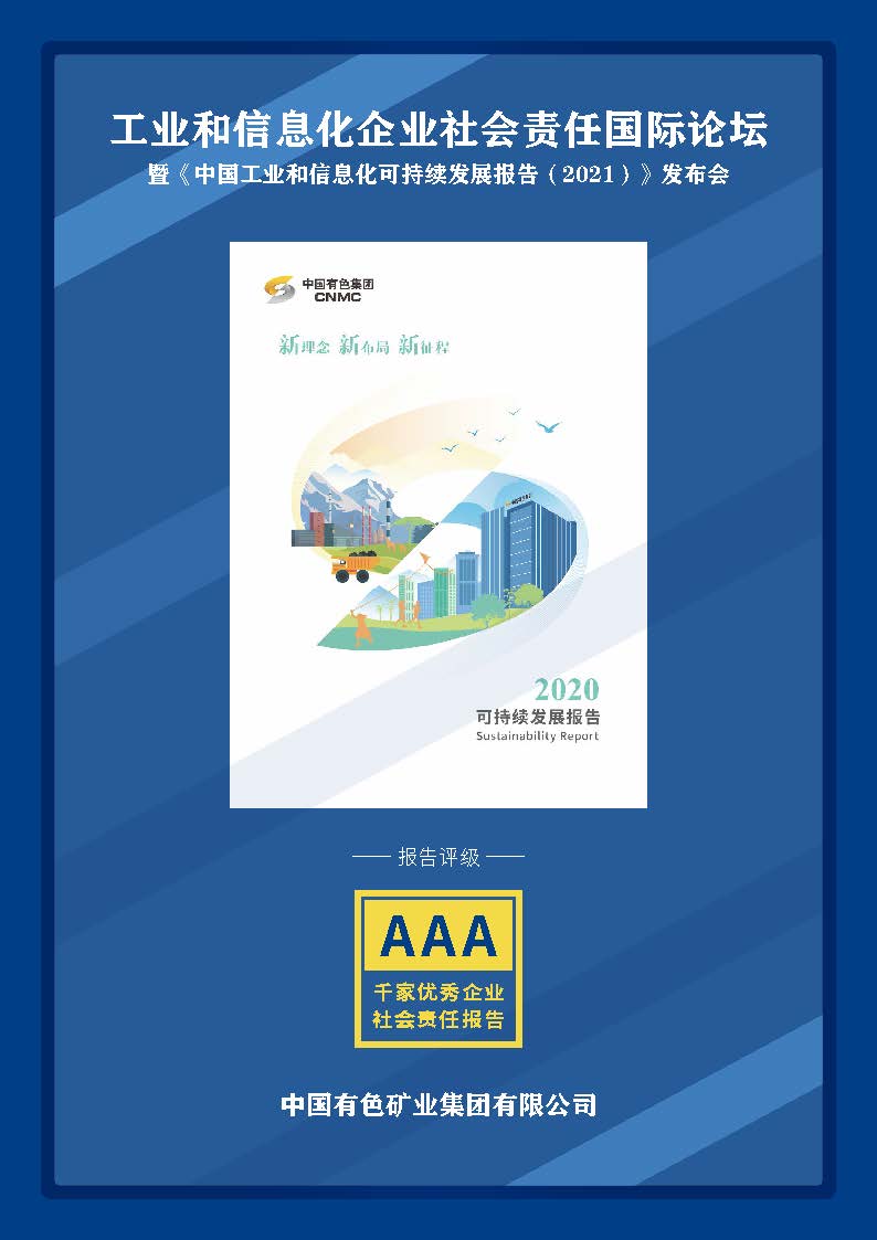 《中国有色集团2020可持续发展报告》AAA
